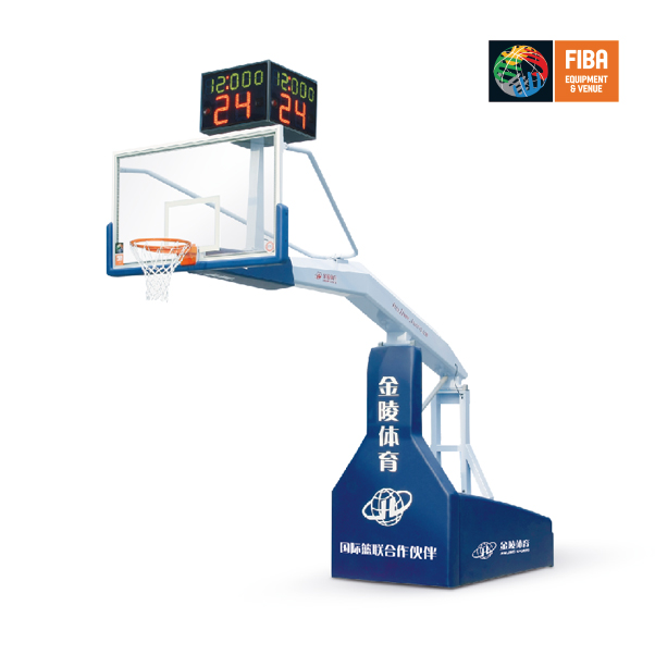 11100亚运之星电动液压篮球架YLJ-5A