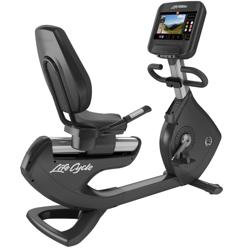 LifeFitness/力健健身车美国进口家用白金俱乐部靠背自行车PCSR